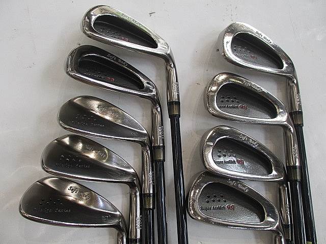 ルーツスーパーアーメットRG オリジナルカーボン ゴーセン アイアン