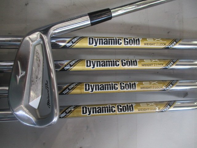 ミズノプロ223 5～P 6本　ダイナミックゴールド　R300他　中古 ミズノプロ223 5～P 6本 ダイナミックゴールド R300他 中古