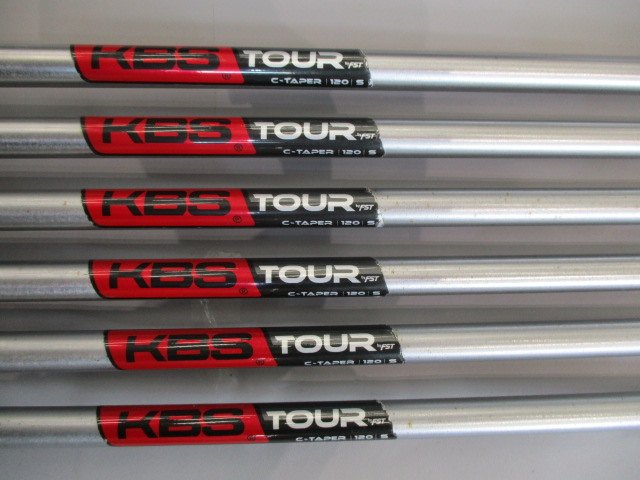 P7MB KBS TOUR C-Taper 120 テーラーメイド アイアンセット クラブ詳細