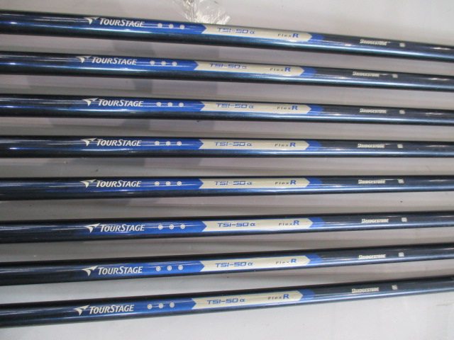 バック付　TOURSTAGE VIQアイアンセット TSI-50α R ツアーステージViQ 2006 TSI-50α ブリヂストン アイアンセット クラブ