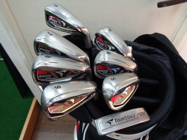 ツアーステージ V773 クラブセット 1W 3W 5W 4U 5U 6-P A S PT