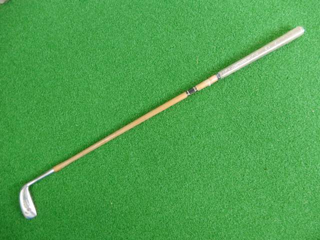 X444 ジョージニコル NAP L字パター ヒッコリーゴルフパター 34.5