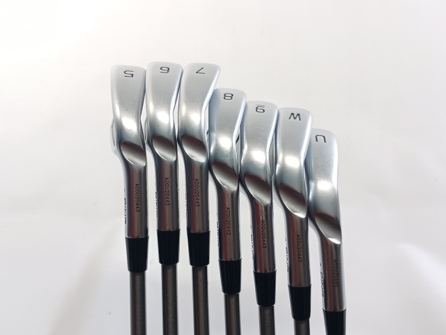 i230 AEROTECH SteelFiber i110CW ピン アイアンセット クラブ詳細