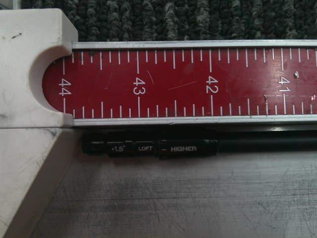 Speeder 757 TR（TX） テーラーメイド用スリーブ 43.875インチ