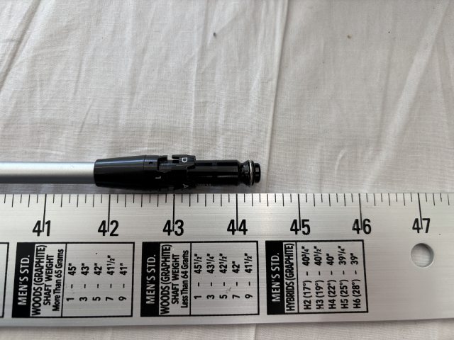 WACCINE compo. GR451 DR（TX） タイトリスト用スリーブ 44.25インチ