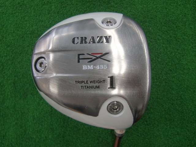 CRAZY CRZ-435 ホワイト AUGA G 5 クレイジー ドライバー クラブ詳細 