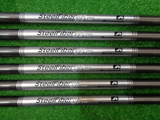 X-FORGED STAR 2024 AEROTECH SteelFiber i95CW キャロウェイ アイアン