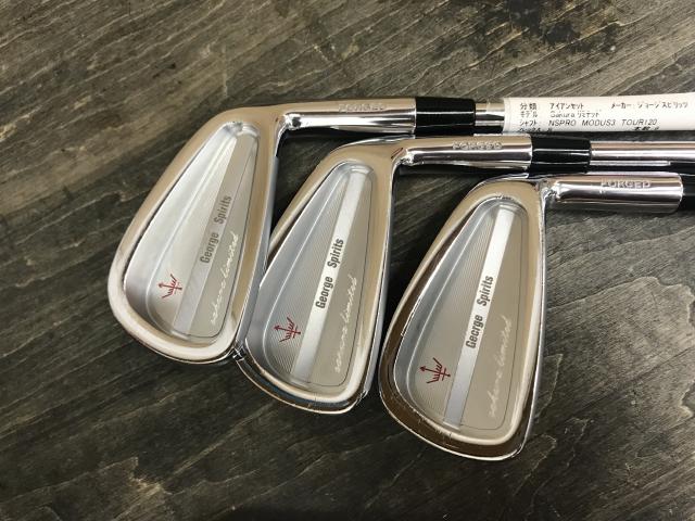 Sakura リミテッド NSPRO MODUS3 TOUR120 ジョージスピリッツ アイアン